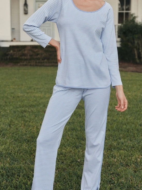 LAKE Other - LAKE Blue Stripe Women's Pajama Set